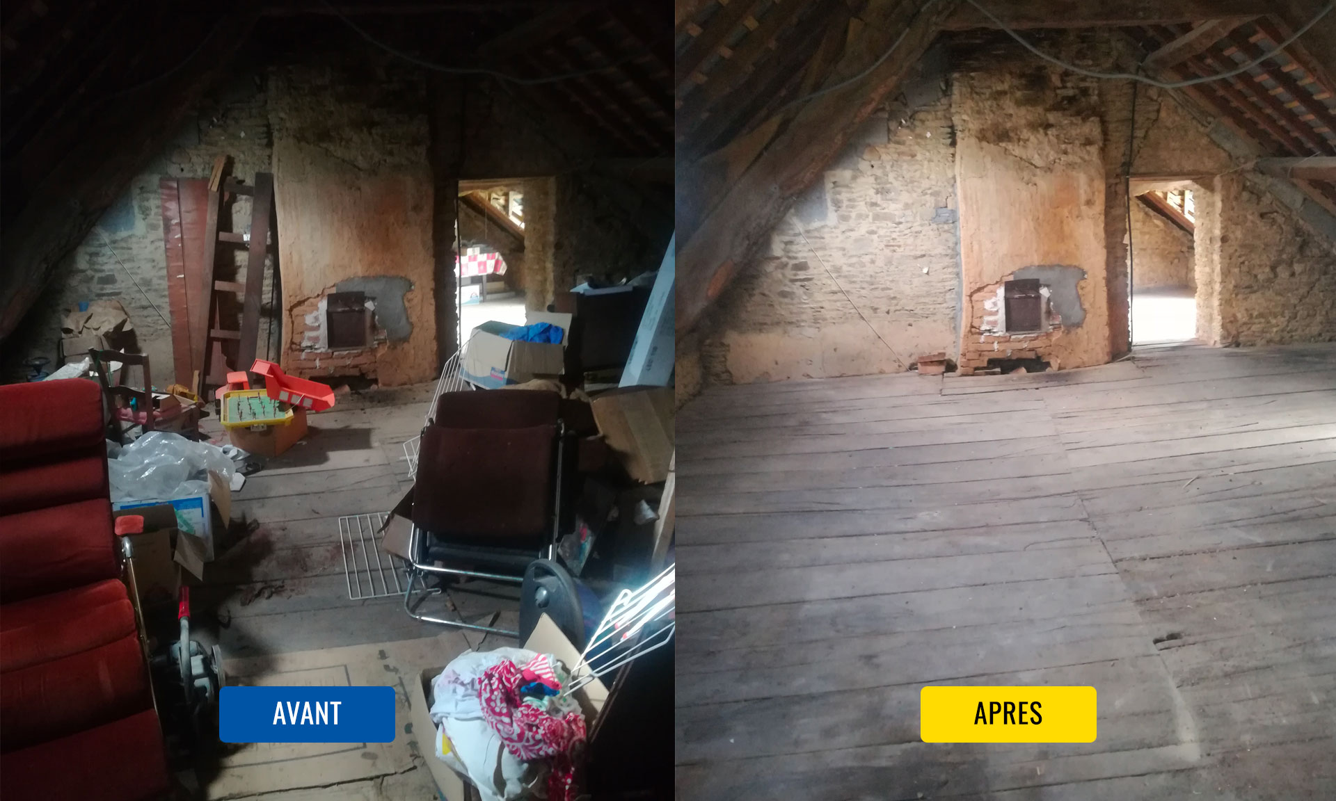 Avant/Après service complet