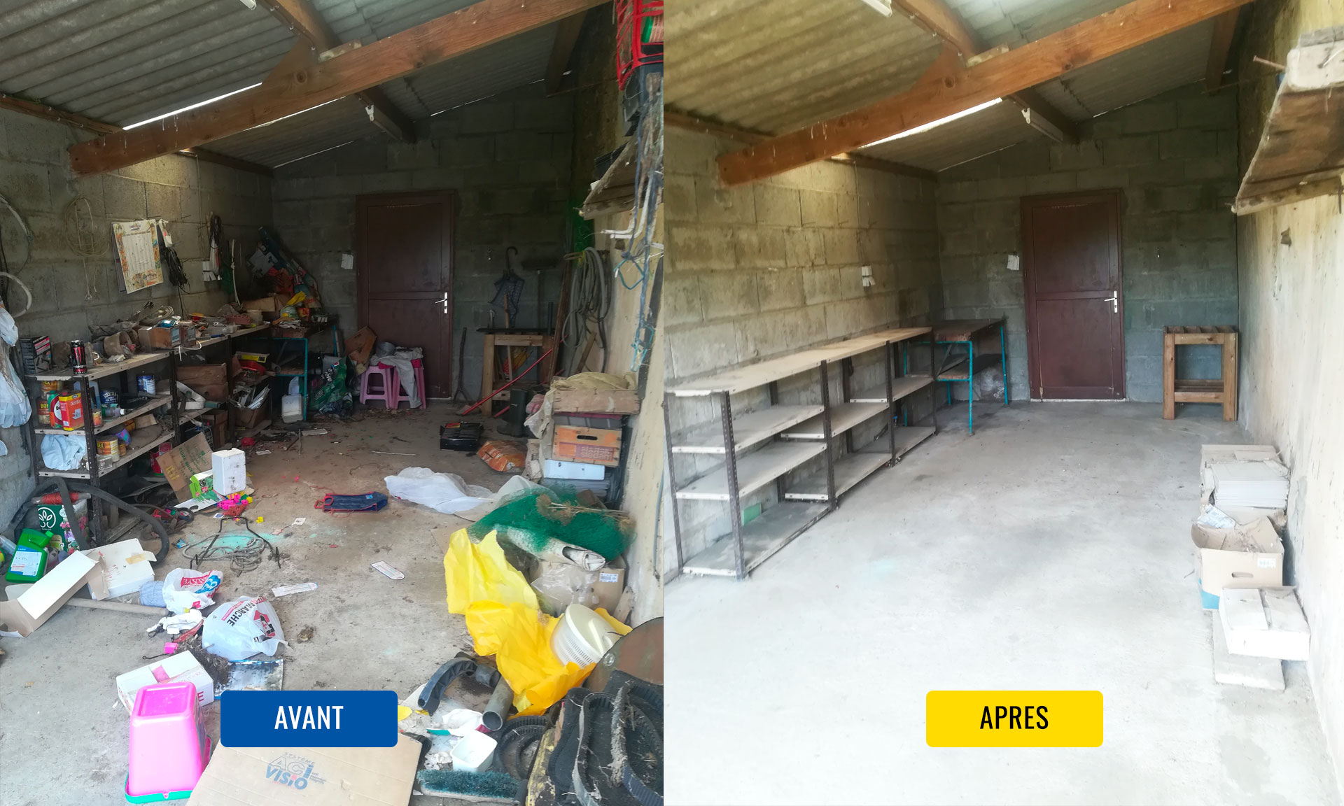 Avant/Après intervention complète